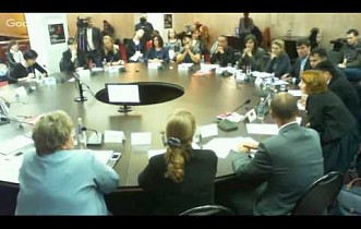 Встреча губернатора Сергея Морозова с делегацией Россотрудничества МКФ2015 / 12.09