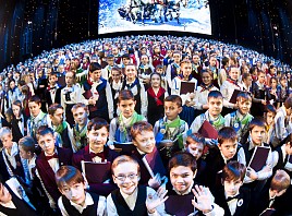 Ульяновские ребята выступили в Государственном Кремлевском дворце в составе Детского хора России