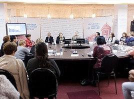 На круглом столе МКФ2016 «Современная библиотека: практики, проблемы, поиски, решения» была представлена новая концепция работы учреждения культуры