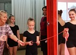 В ДК «Губернаторский» после капитального ремонта состоялось торжественное открытие балетного класса народного коллектива ансамбля танца «Счастливое детство»