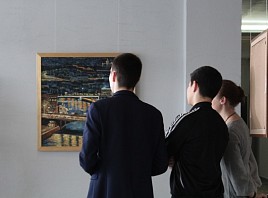 В УлГПУ экспонируется выставка картин ульяновского художника Сергея Филиппова