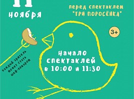 В Ульяновском театре кукол откроется кафе для синиц
