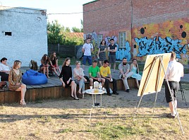 В ульяновском креативном пространстве состоялся воркшоп «Квартал: проектирование третьего места»