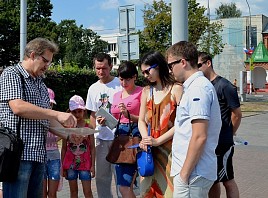 В центре Ульяновска прошла историческая экскурсия «Симбирские судьбы на сломе эпох»