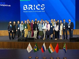 На V форуме молодых дипломатов стран БРИКС в Казани был презентован ульяновский проектный офис и предстоящий молодёжный саммит